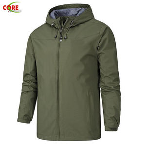 Latest Fashion Men's Windbreaker <b>Jacket</b> Fitness Running Clothes Casual Loose Lapel Hooded Style Supplier Manufacturer - Product Image 6