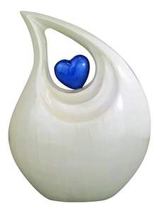 Black & Gold Tear Drop Adult Urns for Human <b>Ashes</b> Infant & Adult Urns Aluminium <b>Keepsake</b> Cremation Urns for Human & <b>Pet</b> <b>Ashes</b> - Product Image 5