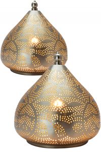 Linterna de Metal marroquí de alta calidad, Estilo Vintage antiguo para decoración de boda, jardín, interior y exterior - Product Image 3