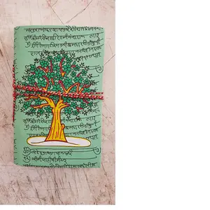 Старые этнические индийские печатные бумажные блокноты ручной работы