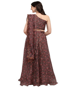 Diseñador de red de seda bordado secuencia trabajo lehenga choli con encaje trabajo dupatta ropa de boda precio al por mayor Ropa Étnica ApparelGarment - Product Image 6