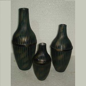 Handmade Antique Modern Flower <b>Vase</b> Elegant Customized logo Unique <b>Decorative</b> Grey Finished Flower Decoration <b>Vases</b> - Product Image 2