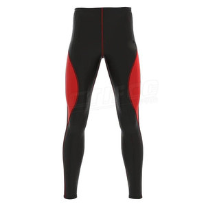 Pantalon de compression Cool Dry pour homme, pantalon de course à taille élastique avec poches - Product Image 1