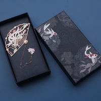 Bookmark Hadiah Gaya Tiongkok Kuningan Logam Enamel Lembut Lucu Kustom Kualitas Tinggi untuk Buku