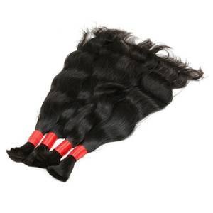 Extensions de cheveux humains en vrac bruts à double temple Styles de cheveux de luxe de haute qualité - Product Image 3