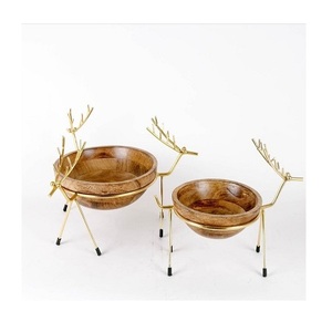 Bestest Design Aluminium Silver And Gold Color Decorative <b>Bowls</b> For Serving Fruits Food <b>Snacks</b> Chocolate - Product Image 4