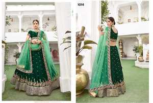 Lahenga-Conjunto de blusa y pantalón corto con bordado para mujer, conjunto de ropa de mujer India, para fiesta de boda, color blanco - Product Image 6