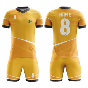 Conjuntos de Camisetas de Fútbol Sublimadas, Ropa Deportiva de Fútbol para Entrenamiento, Camisetas de Fútbol Personalizadas, Uniformes de Fútbol Unisex para Equipos, 100% Personalizables - Product Image 1
