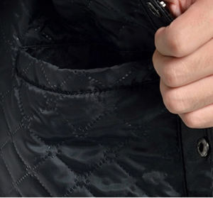 Gilet en cuir de grande taille pour hommes, gilets d'affaires transfrontaliers respirants pour l'hiver, nouveau design amincissant pour le commerce extérieur - Product Image 3