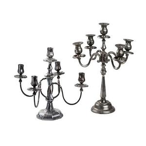 เชิงเทียนเหล็กแขวนสีดำดีไซน์น่าชื่นชมสำหรับตกแต่งบ้านและโรงแรมเชิงเทียน - Product Image 3