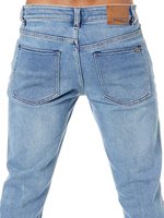 Jean denim bleu slim en coton pour hommes, nouveauté, tendance d'été, pantalon en Denim, slim, mode 2020