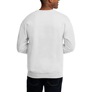 เสื้อฮู้ดแผงตาข่ายระบายอากาศสำหรับผู้ชายเสื้อสเวตเชิ้ตของผู้ชายทรงสลิมฟิตพร้อมคอกลมและการตกแต่งภายในที่อ่อนนุ่ม - Product Image 4