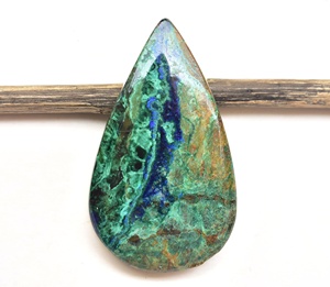 Azurite มรกตหินโมราสำหรับทำเครื่องประดับ,อัญมณีทรงหลวมอัญมณีล้ำค่า - Product Image 1