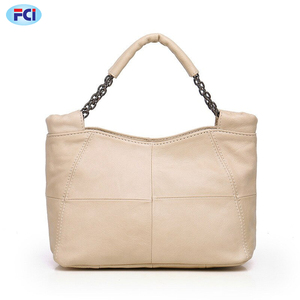 Sac à main en cuir véritable souple pour femmes, cabas à chaînes, Style européen et américain, tendance, fourre-tout, nouvelle collection, hiver, - Product Image 6
