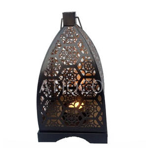 Lanterne indienne en métal de conceptions uniques de grande vente - Product Image 5