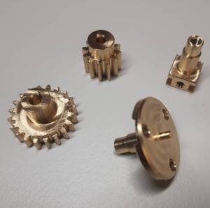 Pièce métallique usinée CNC personnalisée en acier inoxydable laiton aluminium cuivre pour machines avec service de prototypage rapide de polissage - Product Image 2