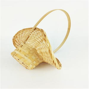 Cesta de bambú barata, forma pequeña para almacenamiento - Product Image 3