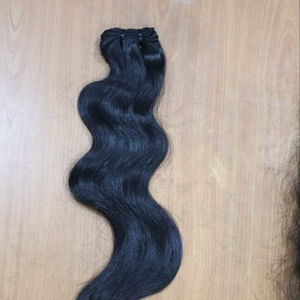 ผมมนุษย์บริสุทธิ์ผมชาวอินเดียไม่ผ่านกระบวนการผมหยักที่ขมับอินเดียใต้ - Product Image 1