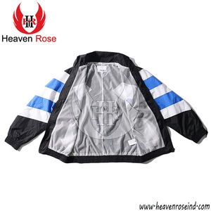 Chaqueta Cortavientos Colorblock al por Mayor, Ligera, Resistente al Agua, con Capucha, Ropa Deportiva para Exteriores para Hombre y Mujer - Product Image 6