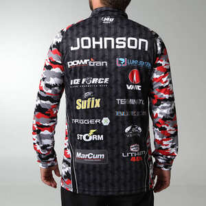 Camisa deportiva para correr al aire libre personalizada para hombre con sublimación bordada y estampado - Product Image 3