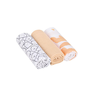 Couvertures en mousseline pour bébé |   Couverture douce et respirante pour nouveau-né |   Couverture légère en coton pour bébé, literie unisexe pour chambre d'enfant - Product Image 1
