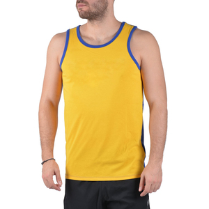 Camiseta sin mangas personalizada para hombre, ropa deportiva de alta calidad para Fitness, chaleco deportivo colorido para hombre - Product Image 2