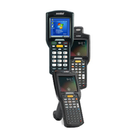 Terminal portable Android ergonomique Zebra MC3200, PDA robuste avec scanner de codes-barres 2D, communication Wi-Fi, indice de protection IP54, batterie 4800 mAh, en stock
