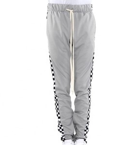 กางเกงวอร์มทรงสลิมฟิตของผู้ชาย,กางเกงลำลองมีซิปพร้อมโลโก้ของคุณเอง - Product Image 1