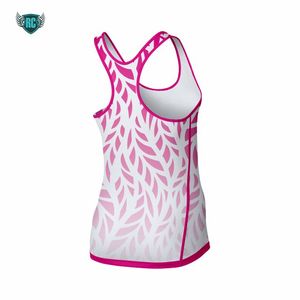2023 Custom Wholesale Sublimation <b>Printed</b> Running Rash Guard Anti-Bacterial Breathable Spandex/Nylon Long/Short Sleeve Racerback - Product Image 5