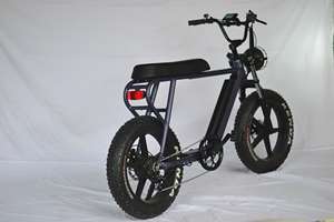 Nouveau <span class=keywords><strong>vélo</strong></span> électrique rétro de style cyclomoteur Scout Scrambler à assistance au pédalage <span class=keywords><strong>2021</strong></span> Meilleurs vélos électriques - Product Image 6