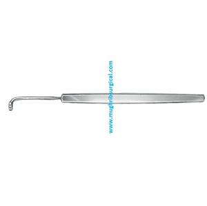 Aguja de ligadura de acero inoxidable Kronecker derecha 13 cm instrumentos quirúrgicos fabricante y exportador - Product Image 6