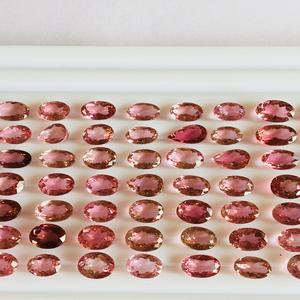 Piedra preciosa suelta de turmalina rosa de grado AAA tratada térmicamente natural con certificado IGI - Product Image 4