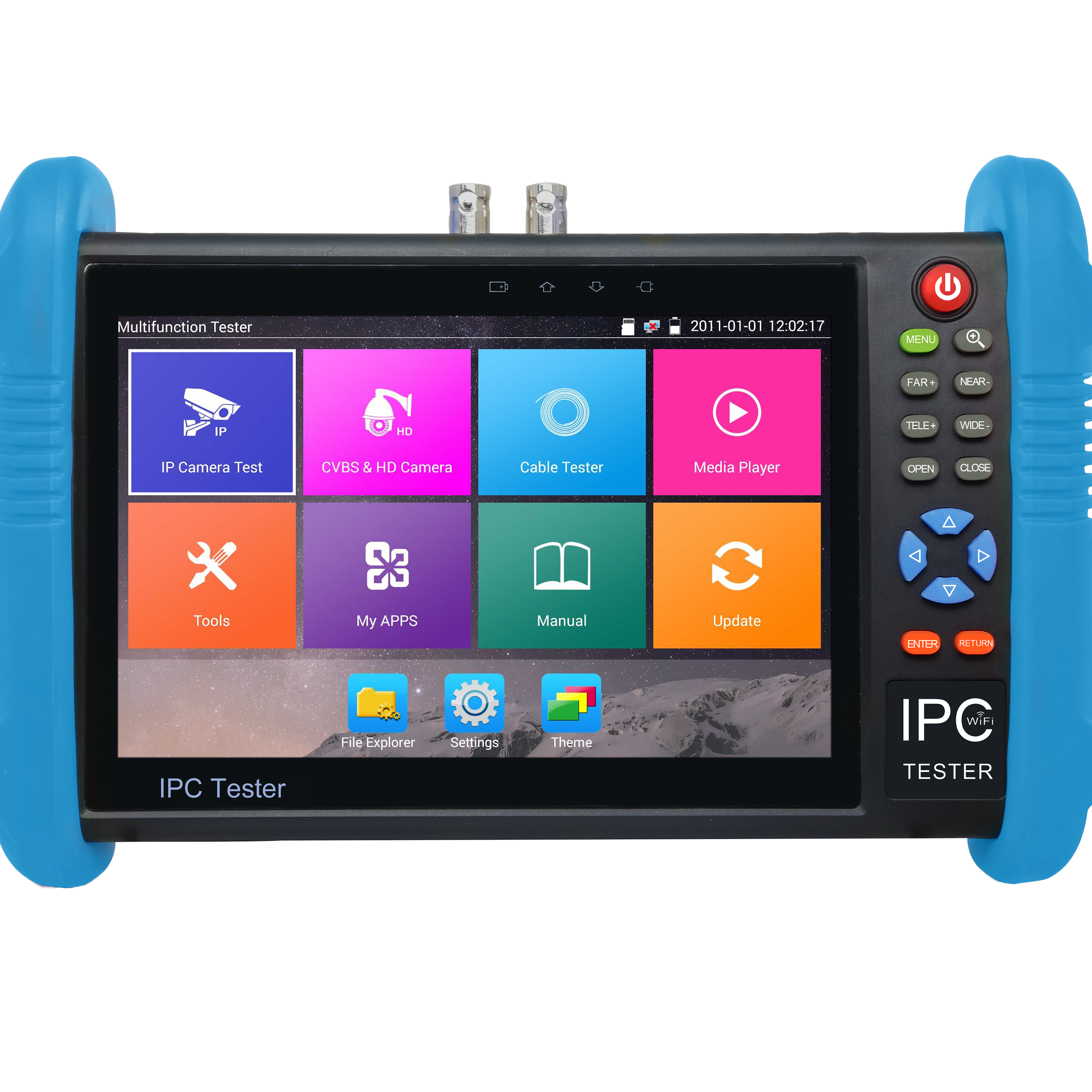 Горячая распродажа CCTV тестер HK-TM908IPC Plus серия 4K HD камера тестер