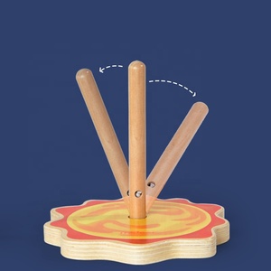 Mideer ของเล่นตัวต่อเพื่อการศึกษาของเด็ก,ของเล่นการเรียนรู้ของดาวเคราะห์ปฐมวัยหอคอยลูปสีรุ้งสำหรับเด็กอายุ1ปี - Product Image 5