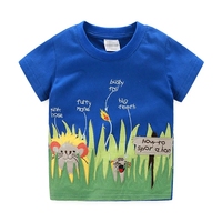 Enfants Imprimé À Manches Courtes OEM Service 100% Coton Garçons T-shirt Pour Enfants Super Bas Prix