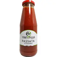 Pure Tomat Kualitas Merah 100% Makanan Italia _ 680G Kaca Cair Kemasan Botol Min 9% Brix dengan 36 Bulan Kehidupan Rak