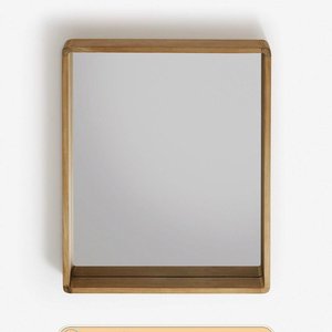 Espejo de cuerpo grande Vintage de cuerpo entero de madera de roble maciza ecológica, diseño Art Deco, decoración del hogar, espejo de suelo - Product Image 5