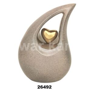 Bâtonnets perlés gris et or pour chiens adultes, arêtes en forme de cœur déchirés, pour animaux de compagnie - Product Image 1