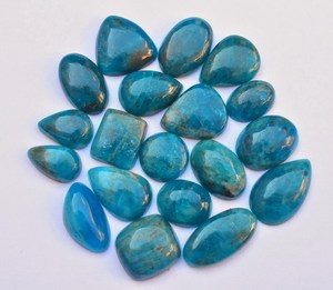 Piedra Natural azul para hacer joyas, cabujones de piedra preciosa azul - Product Image 1