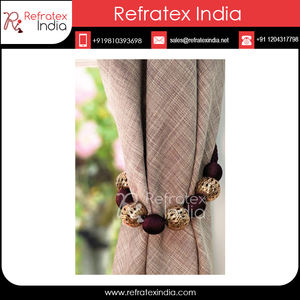 Bulk Supplier Contemporary <b>Curtain</b> Tieback From India Bulk Supplier and Manufacture by Refratex India Made in India - Product Image 2