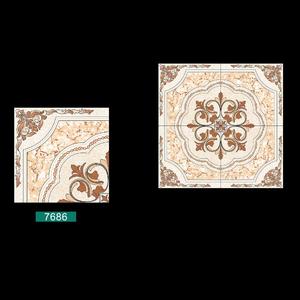 Carrelage de sol de cuisine en porcelaine classique moderne 40x40cm finition brillante verte émaillée antidérapante salle de bain intérieure brique réfractaire de 5mm d'épaisseur - Product Image 3