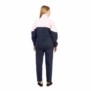 เสื้อวอร์มมีซิปสำหรับผู้หญิง,ชุดวอร์มใส่ทำงานแผงสีคู่ - Product Image 6