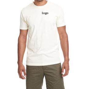 Camisetas ajustadas de manga corta, ropa de tela lavada para reducción de contracción, de banda elástica, en stock - Product Image 1