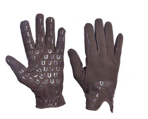 Gants d'équitation antidérapants, étanches, avec impression sur écran en silicone, pour course en plein air, vente en gros, - Product Image 4