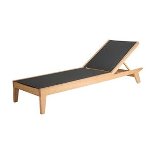 Camas Solares Modernas de Madera Maciza, Tumbonas de Playa con Cojín, Muebles Plegables para Jardín Exterior - Product Image 2