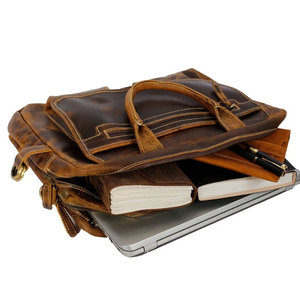 Sac de voyage en cuir véritable unisexe de grande capacité, populaire auprès des designers, avec fermeture éclair, pour les voyages en plein air - Product Image 2