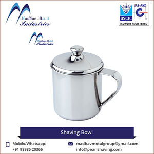 Tazón de afeitar de acero inoxidable, precio bajo - Product Image 2