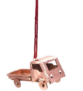 LATEST DESIGN METAL IRON TRUCK CHRISTMAS HANGING ORNAMENT BEST ARRIVAL of 2020 HOME & CHRISTMAS <b>TREE</b> DECORATION - Product Image 1