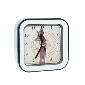 T109 Giá Rẻ Mini <span class=keywords><strong>Big</strong></span> Cổ Điển Trang Trí Nội Thất Cơ Chế Nhà Và Đồng Hồ Với Hands Bàn Bảng Đồng Hồ Báo Thức - Product Image 3