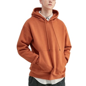 Custom plain hoodies unisex <b>thick</b> <b>fleece</b> pullover blank hoodies with your own logo - Product Image 6